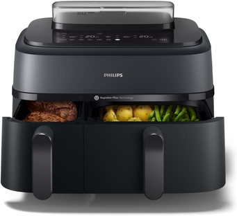 Philips Airfryer Serie 5000 Dual Basket 9L