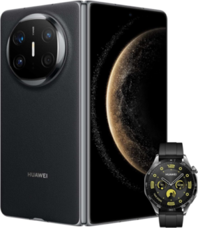 Huawei Mate X6 plegable con reloj Huawei Watch GT 4 Black