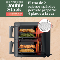 Freidora Ninja SL400EU en diseño apilado - cocinas inteligentes