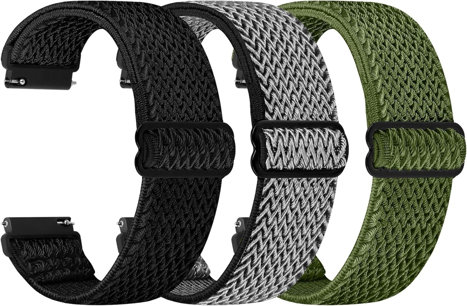 Janpso Correas de nailon para Amazfit GTS/Bip Series