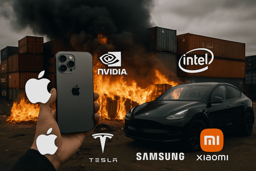 Guerra de Aranceles 2025 Revelada: Impacto Real en la Tecnología, los Precios y Tu Bolsillo 3 Apple
Guerra de Aranceles 2025