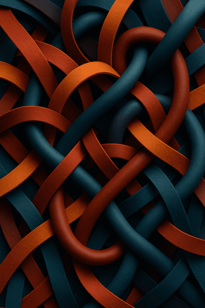 Imagen de entrelazado creada con IA. ChatGpt OpenAi