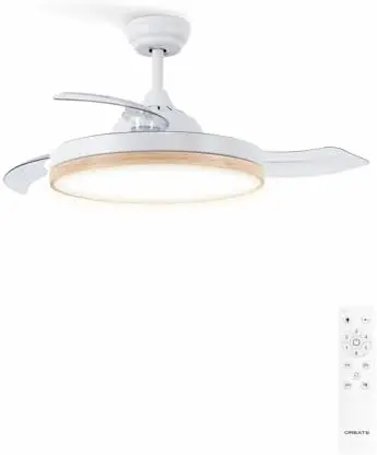 Ilumina y Refresca: Ventiladores de Techo con Luz Tendencias 2025 1 21qbV8cCwVL. AC