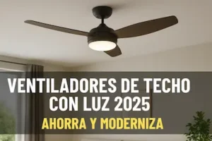 Ilumina y Refresca: Ventiladores de Techo con Luz Tendencias 2025 3 ventiladores de techo con luz