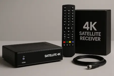 decodificador satélite 4K