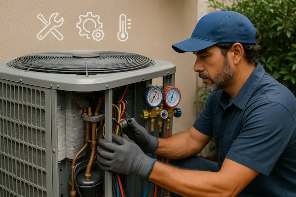 aire acondicionado con IA