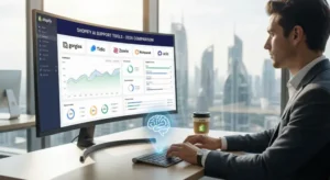 Shopify, Guía Definitiva 2026: Las 5 Mejores Herramientas de IA para Automatizar la Atención al Cliente. 3 Shopify