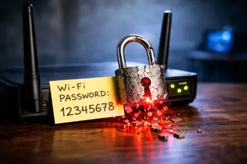 Guía para prevenir hackeo WiFi - Router seguro con candado de seguridad 2025 WiFi