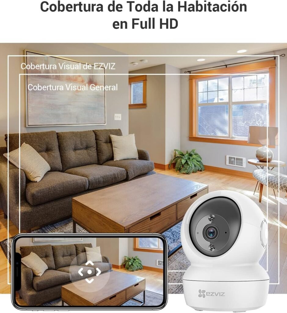 Cámara EZVIZ C6N WiFi 1080p interior con seguimiento automático EZVIZ C6N y la Tapo C200