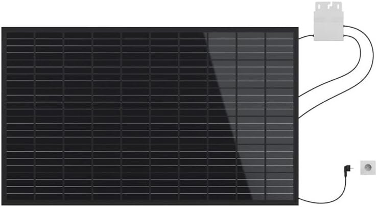 Kit fotovoltaico plug and play 800W placas solares balcón económico